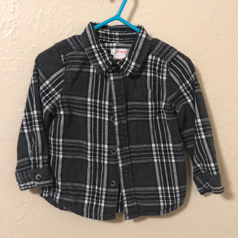 Flannel Button Down Long Sleeve